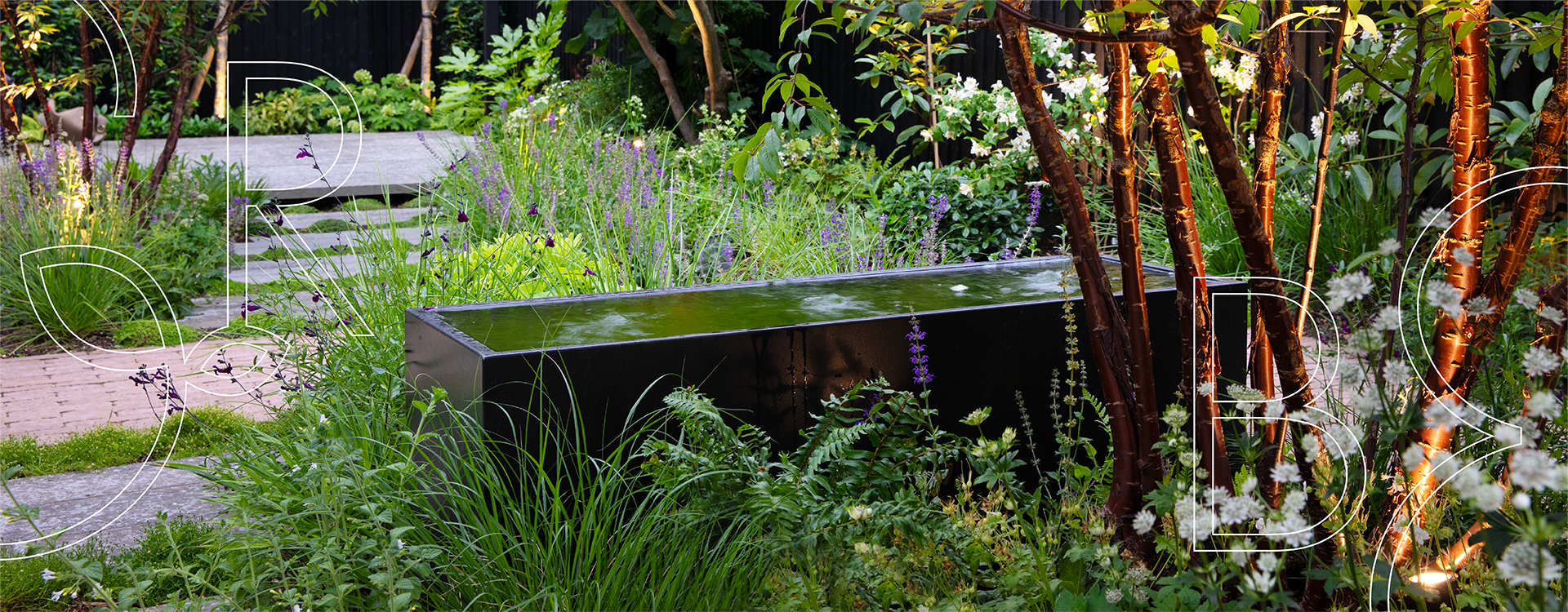 Contemporary Garden Sheen
