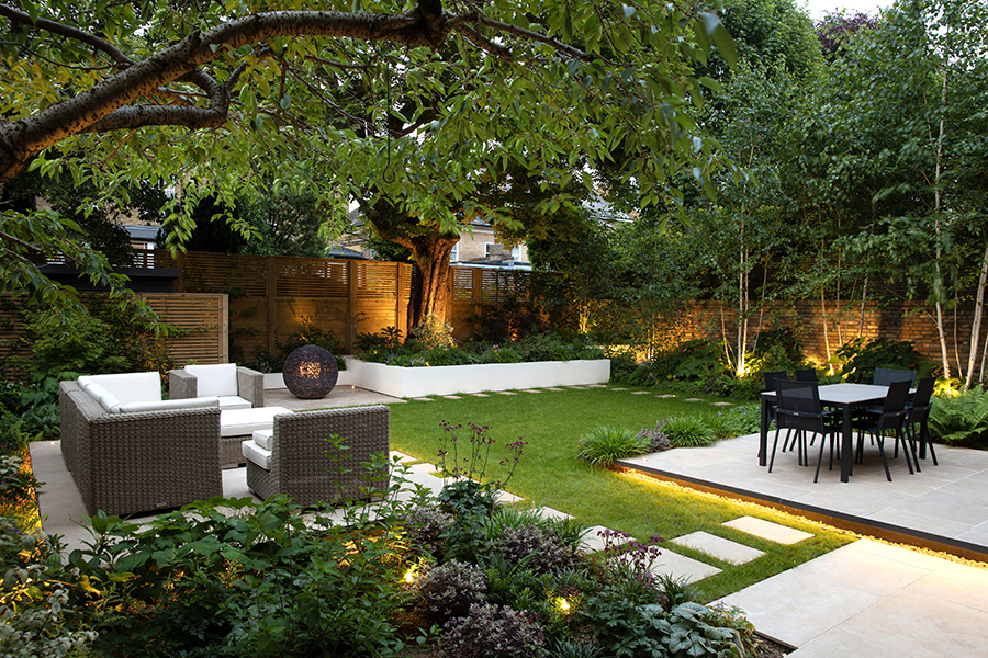 Contemporary Garden Sheen