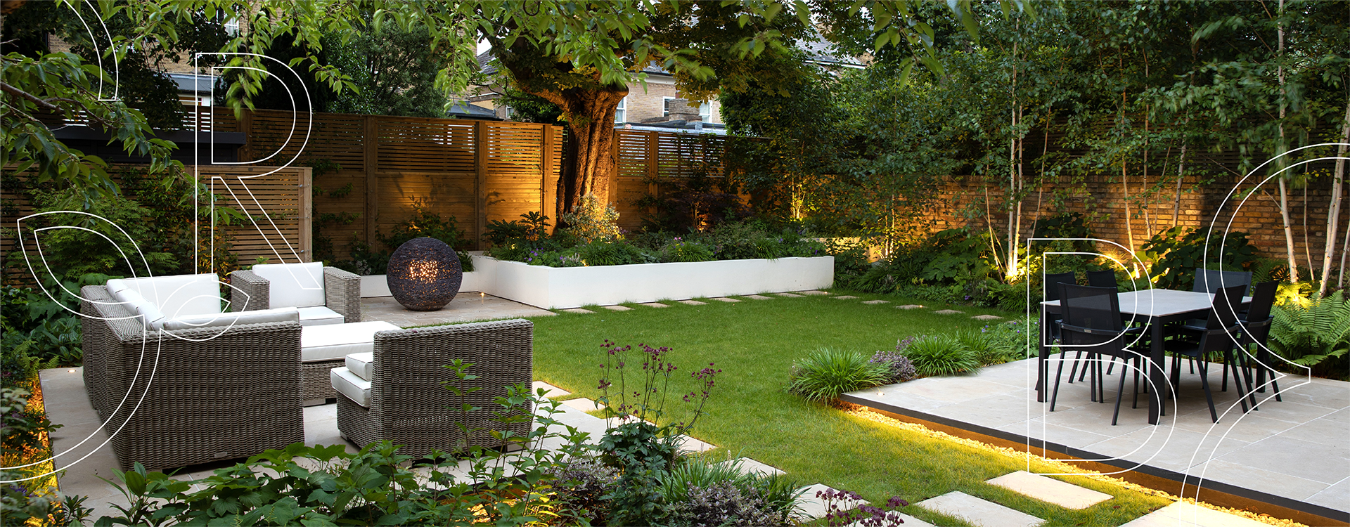 Contemporary Garden Sheen